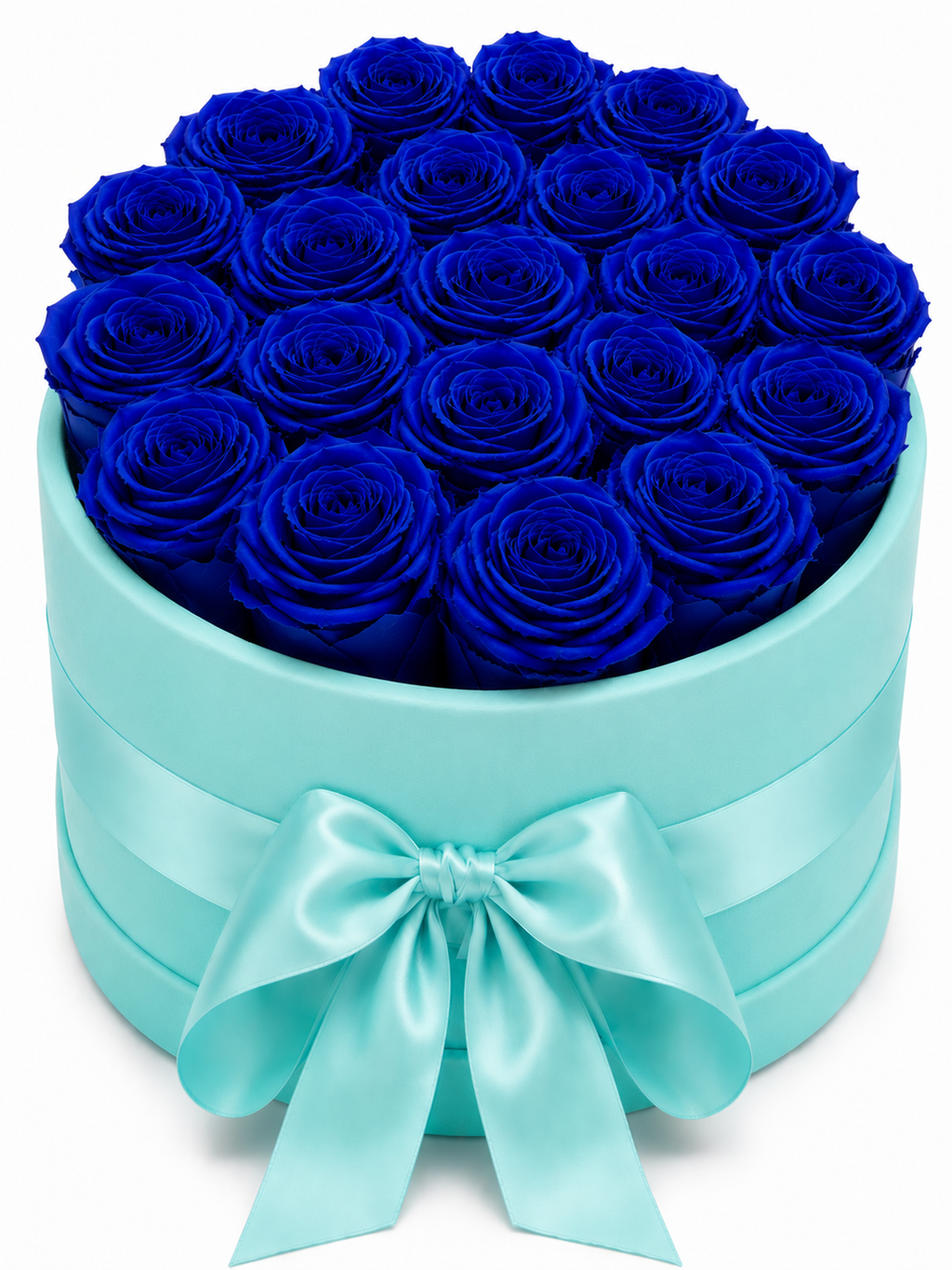The Velvet Collection Baby Blue Box (Large)